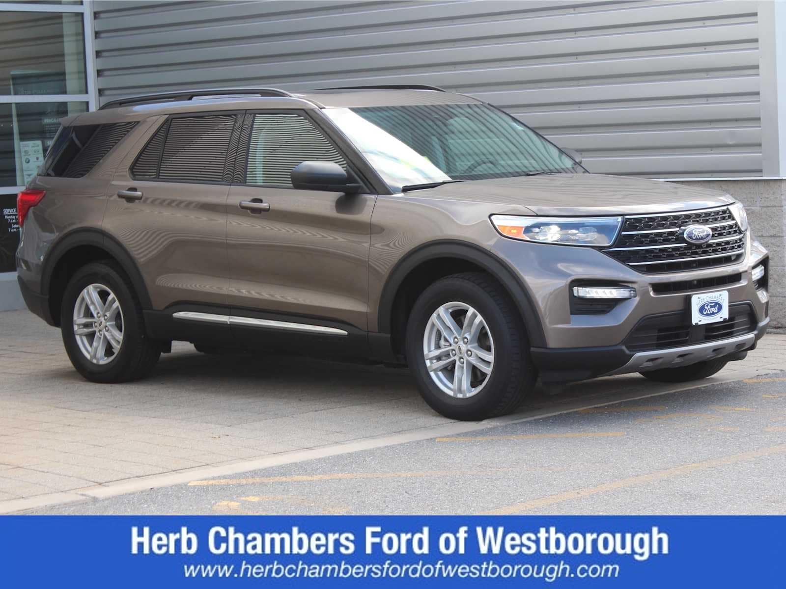 used 2021 Ford Explorer car, priced at $31,998