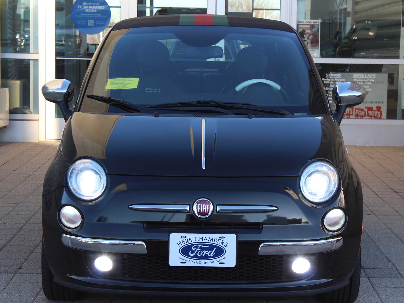 used 2013 FIAT 500C car, priced at $9,998