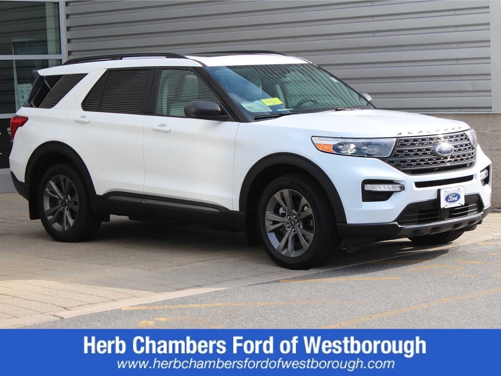 used 2021 Ford Explorer car, priced at $31,998