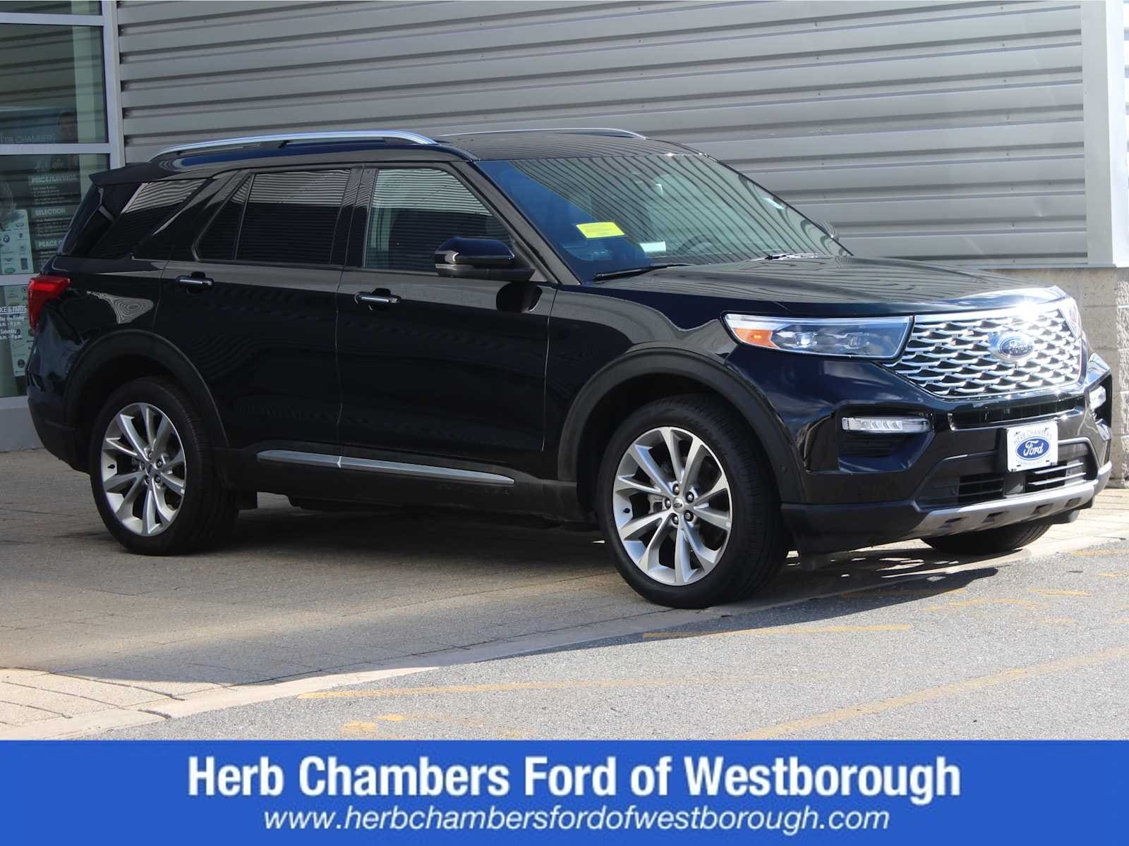 used 2021 Ford Explorer car, priced at $38,998