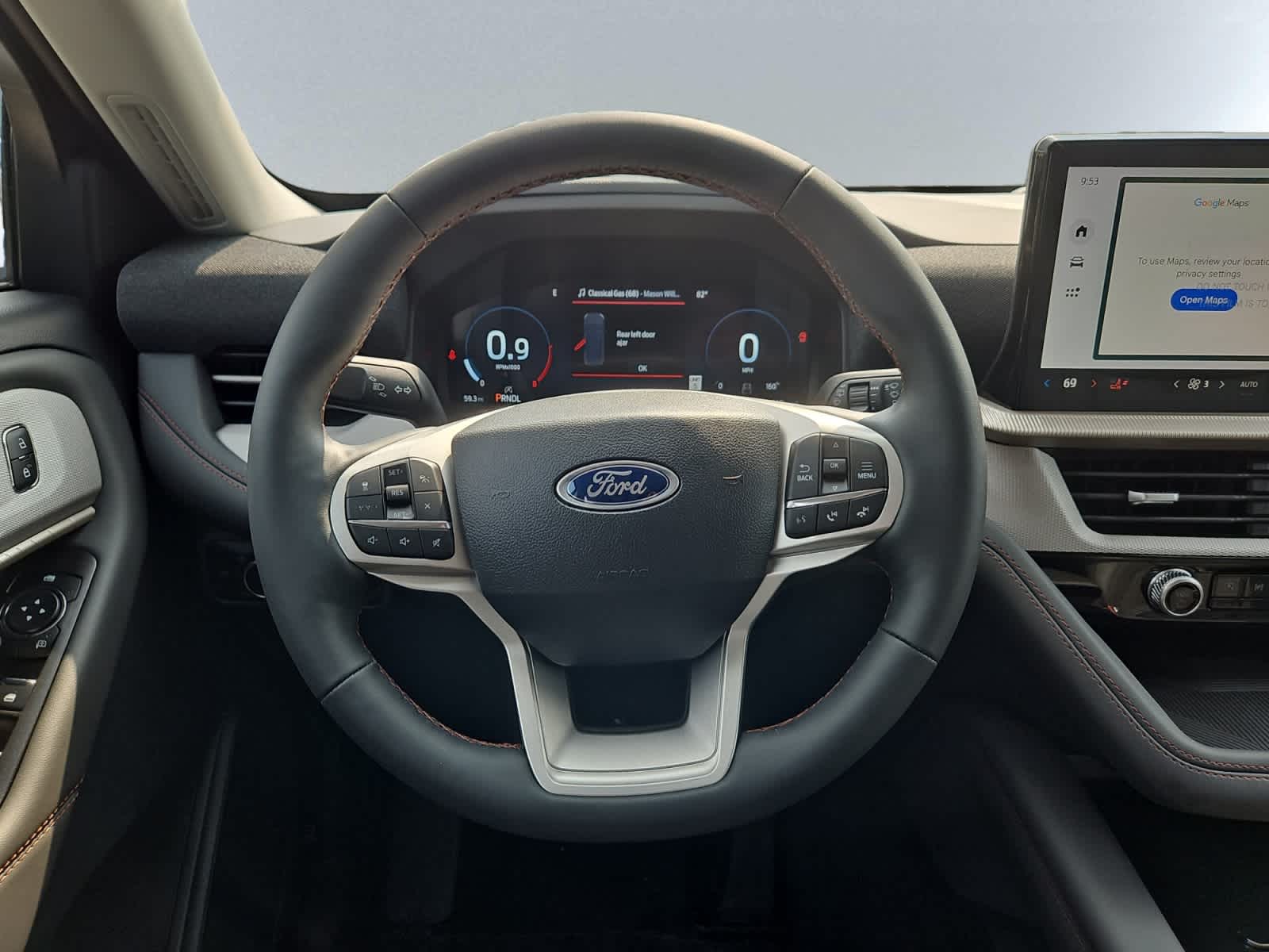 new 2025 Ford Explorer car, priced at $49,880