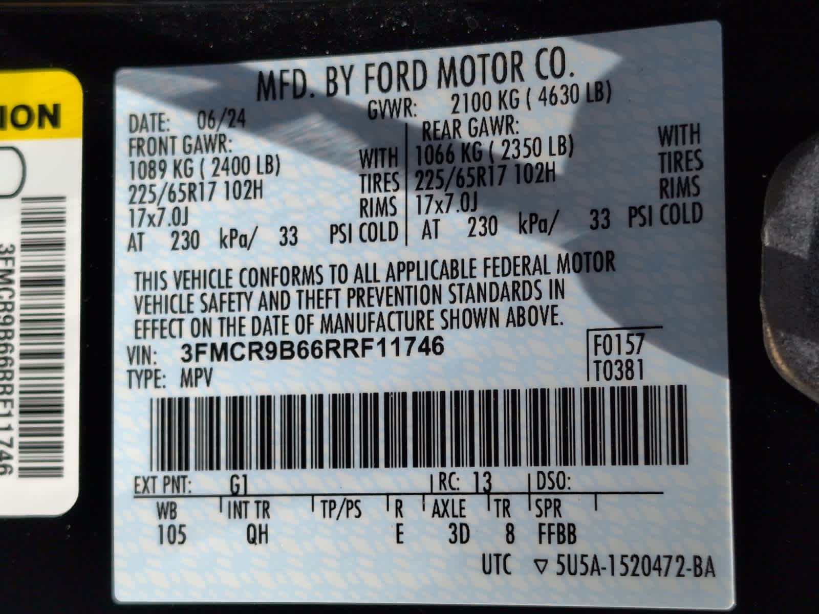 used 2024 Ford Bronco Sport car, priced at $28,998