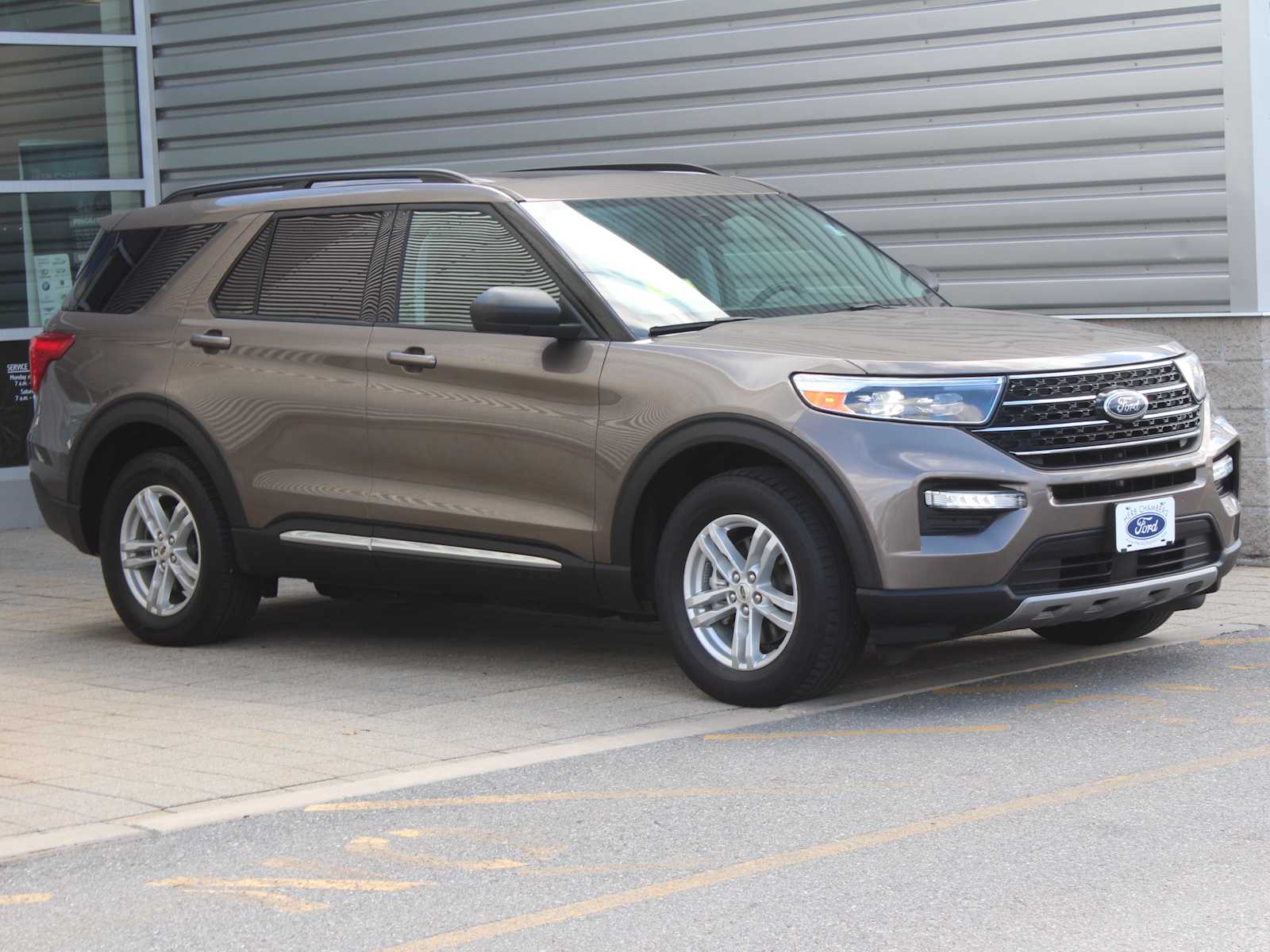 used 2021 Ford Explorer car, priced at $31,998