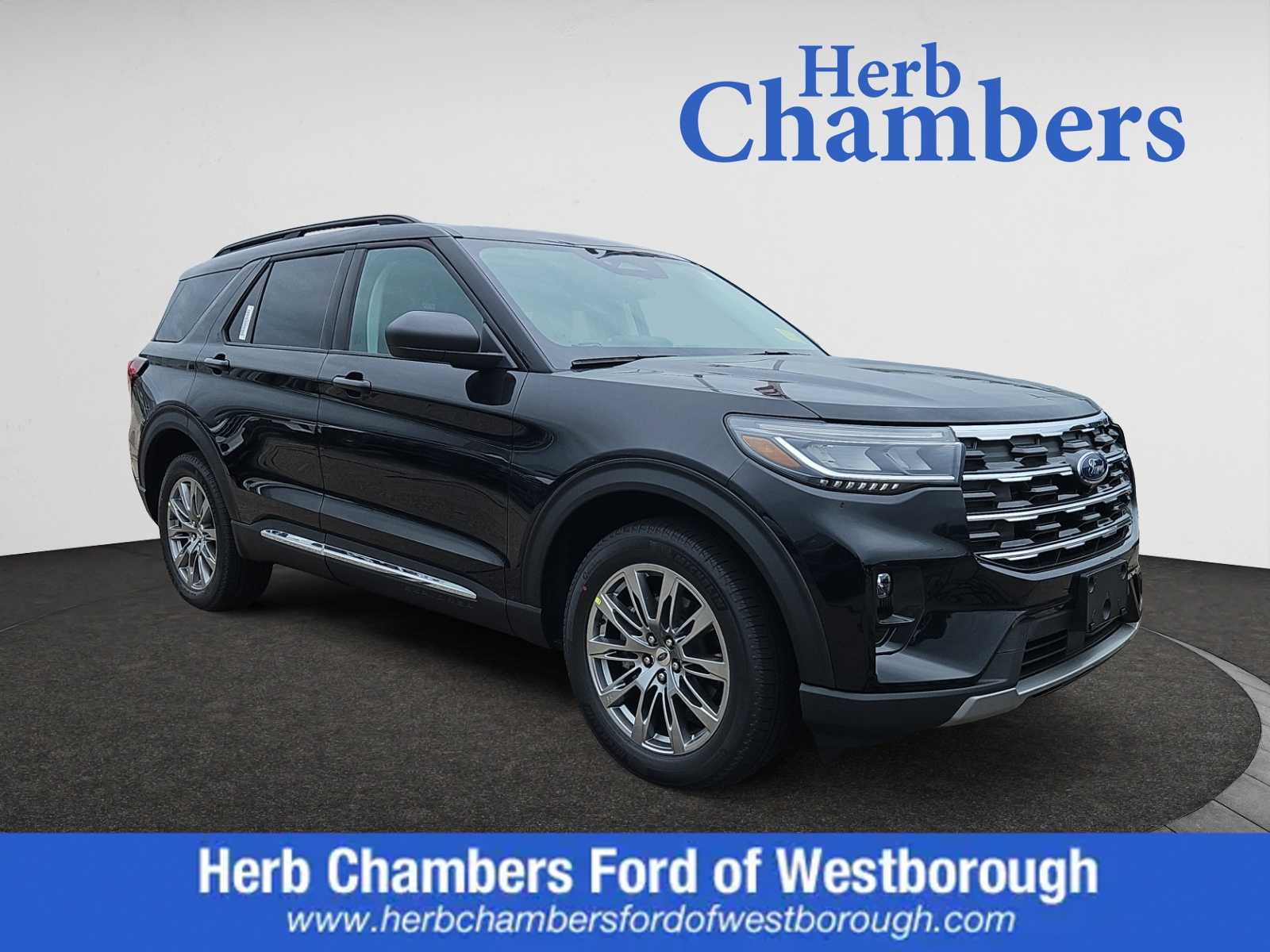 new 2025 Ford Explorer car, priced at $50,555