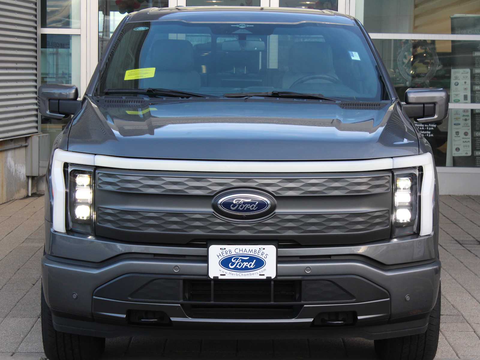 used 2023 Ford F-150 Lightning car, priced at $51,998