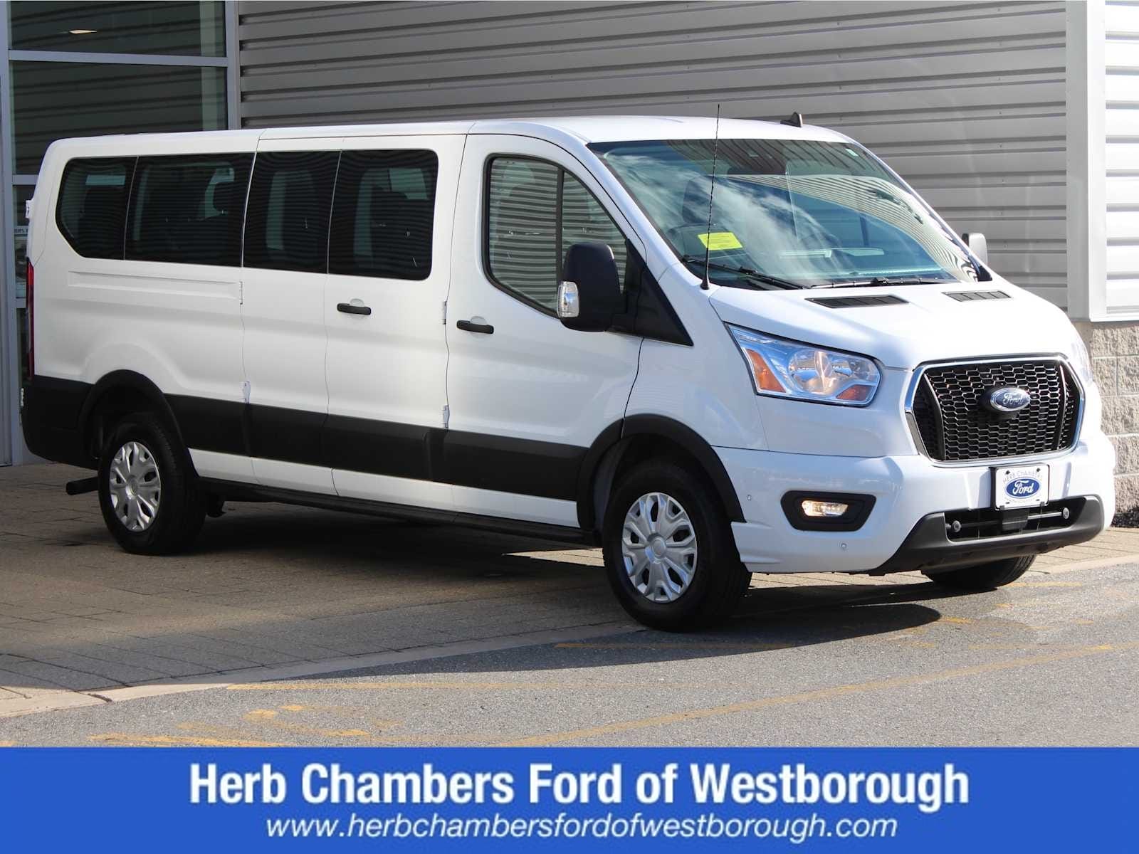 used 2021 Ford Transit-350 Passenger car, priced at $40,998