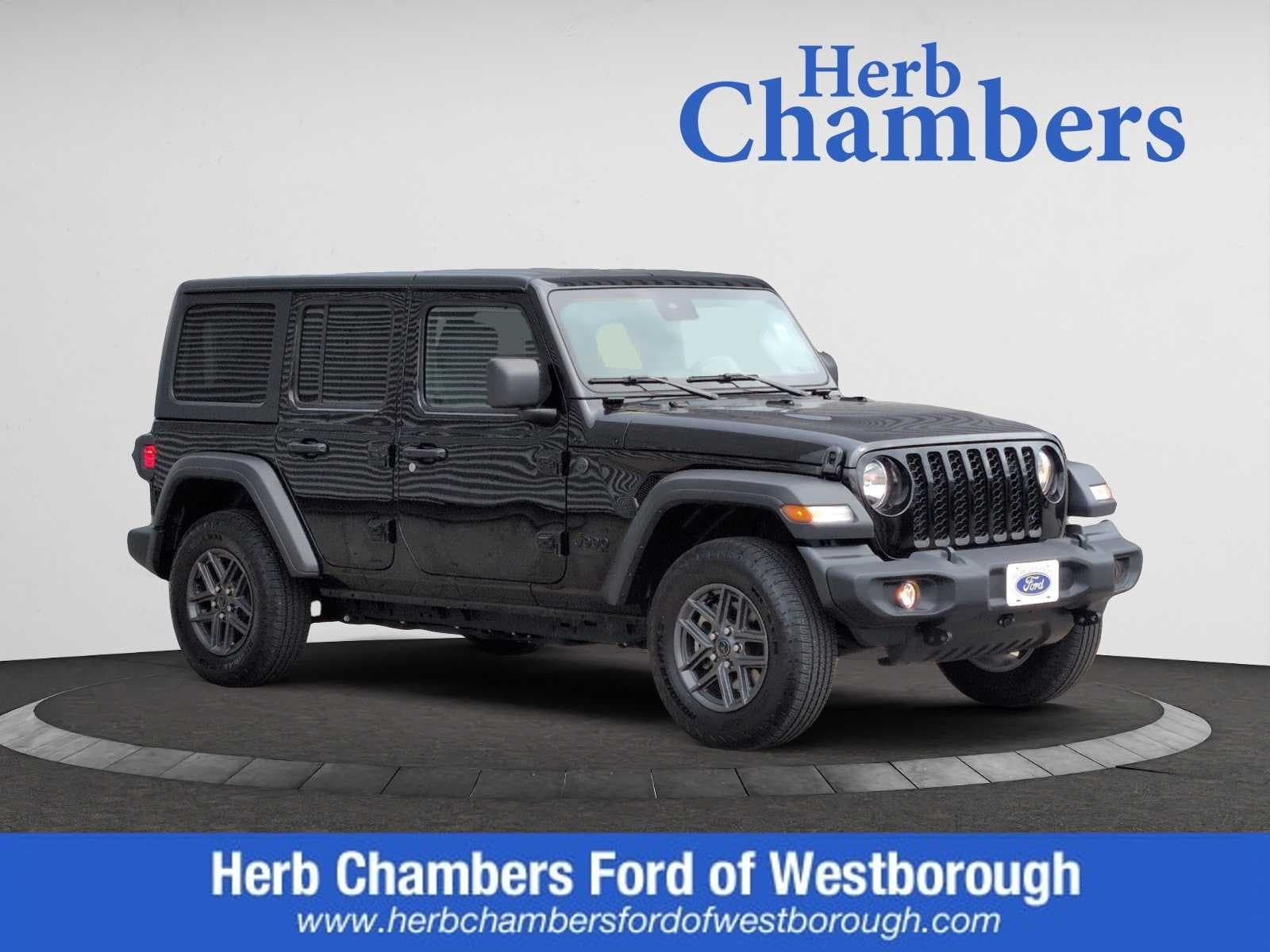 used 2024 Jeep Wrangler car, priced at $34,998