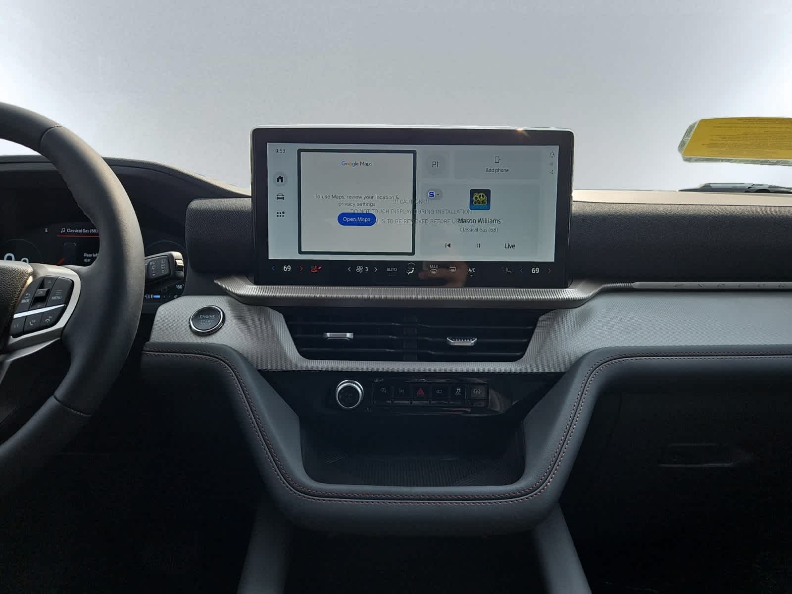 new 2025 Ford Explorer car, priced at $49,880