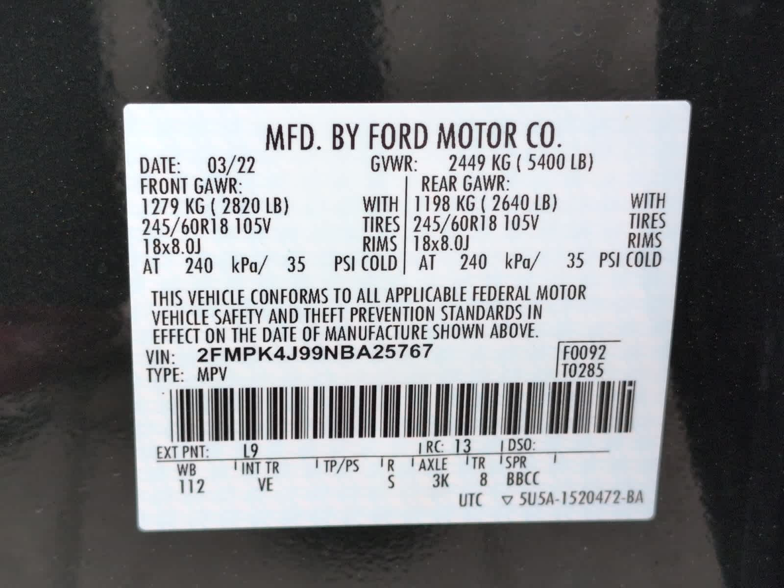 used 2022 Ford Edge car, priced at $26,998