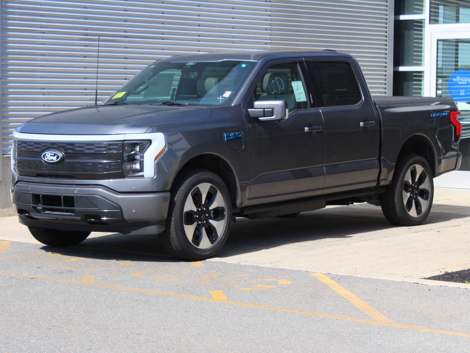 new 2024 Ford F-150 Lightning car, priced at $89,045