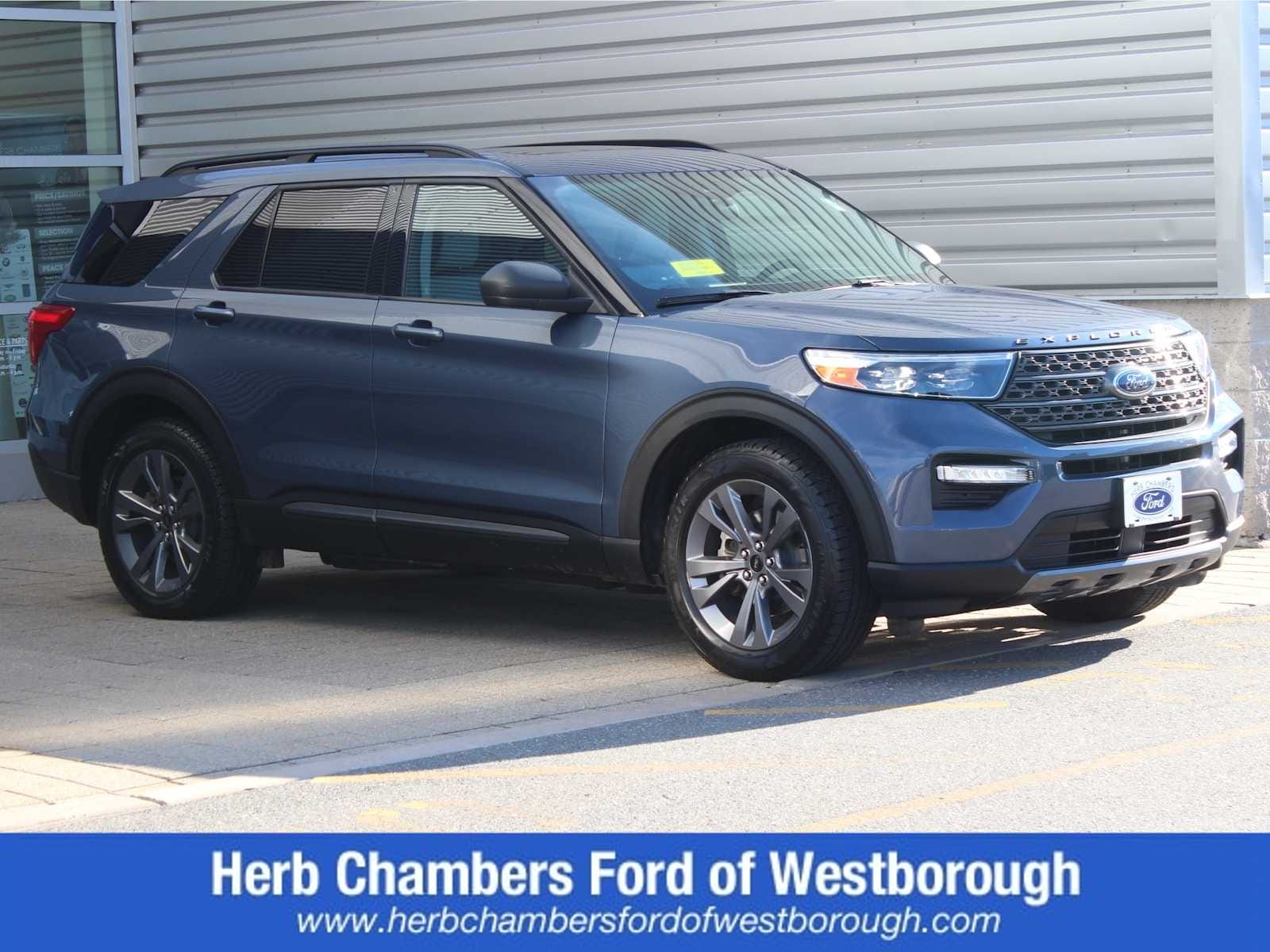 used 2021 Ford Explorer car, priced at $30,798