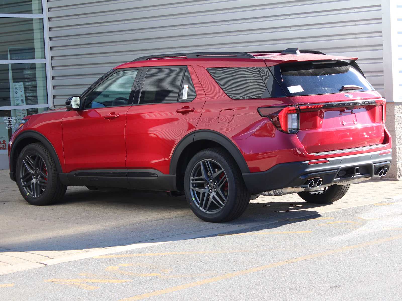 new 2025 Ford Explorer car, priced at $61,390