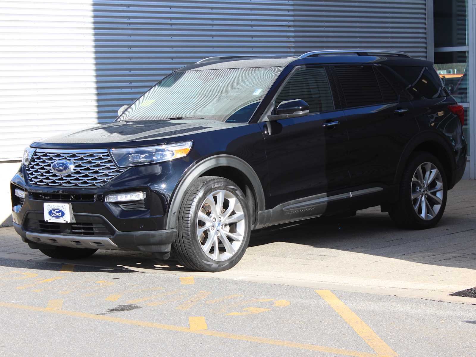 used 2021 Ford Explorer car, priced at $38,998