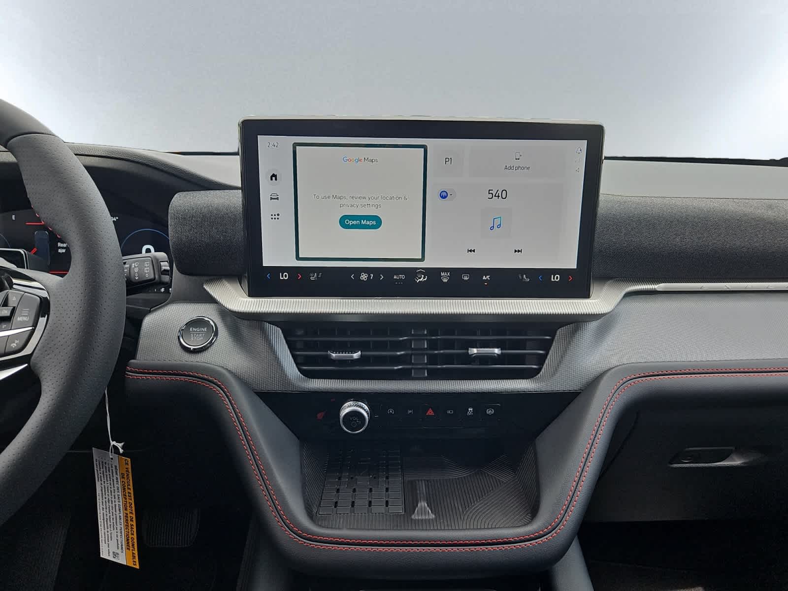 new 2025 Ford Explorer car, priced at $61,660