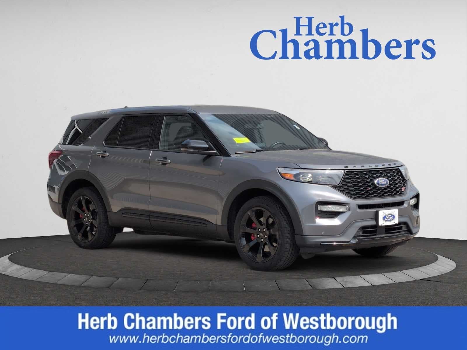 used 2022 Ford Explorer car, priced at $44,998