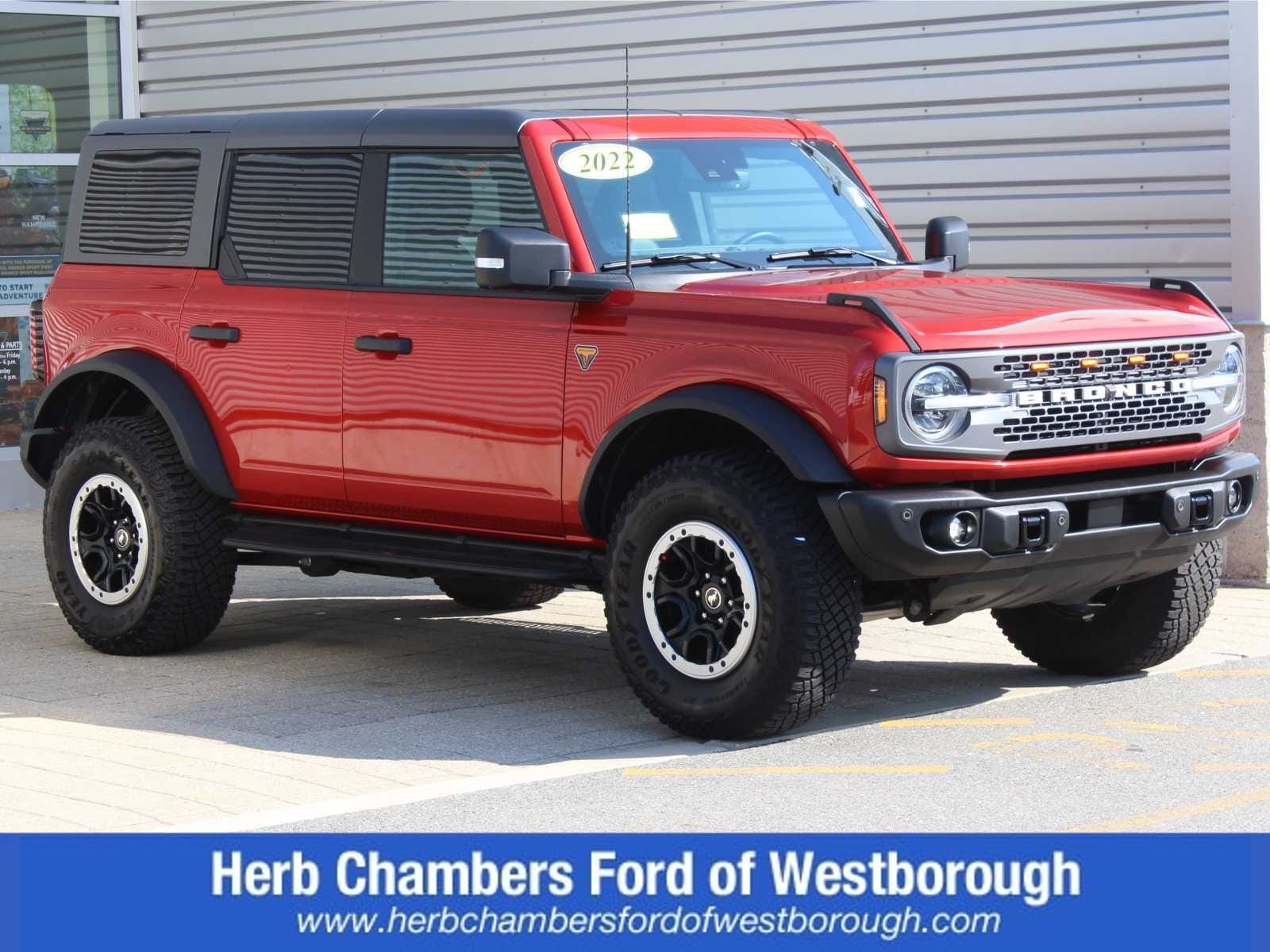 used 2022 Ford Bronco car, priced at $52,998