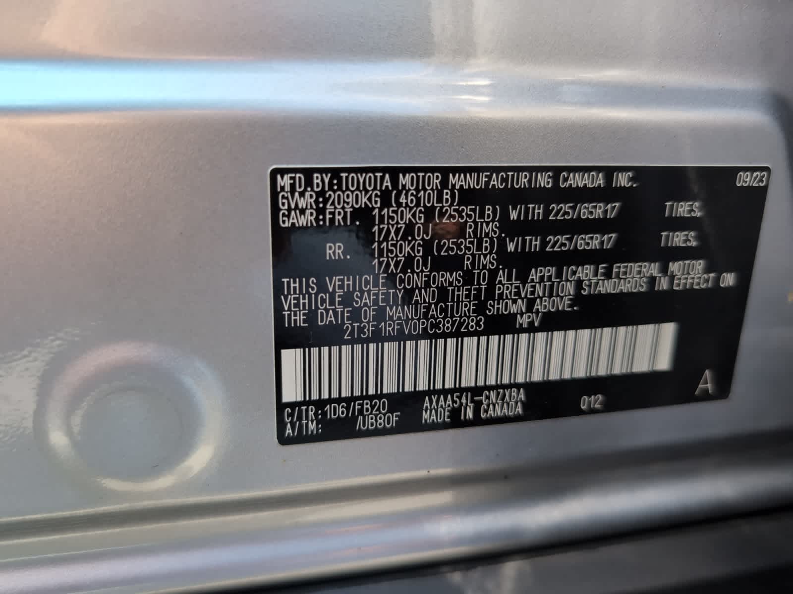used 2023 Toyota RAV4 car, priced at $28,998