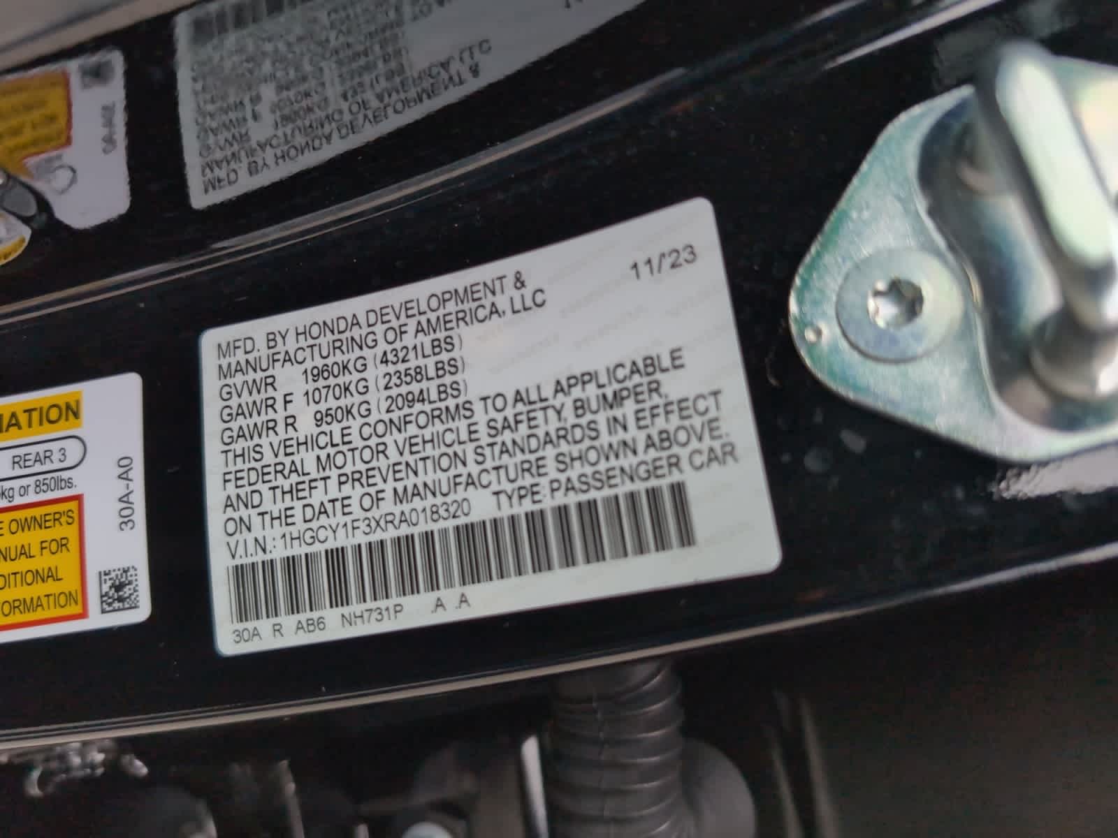 used 2024 Honda Accord car, priced at $27,998