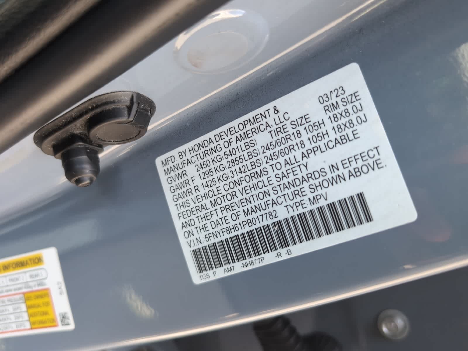 used 2023 Honda Passport car, priced at $36,498