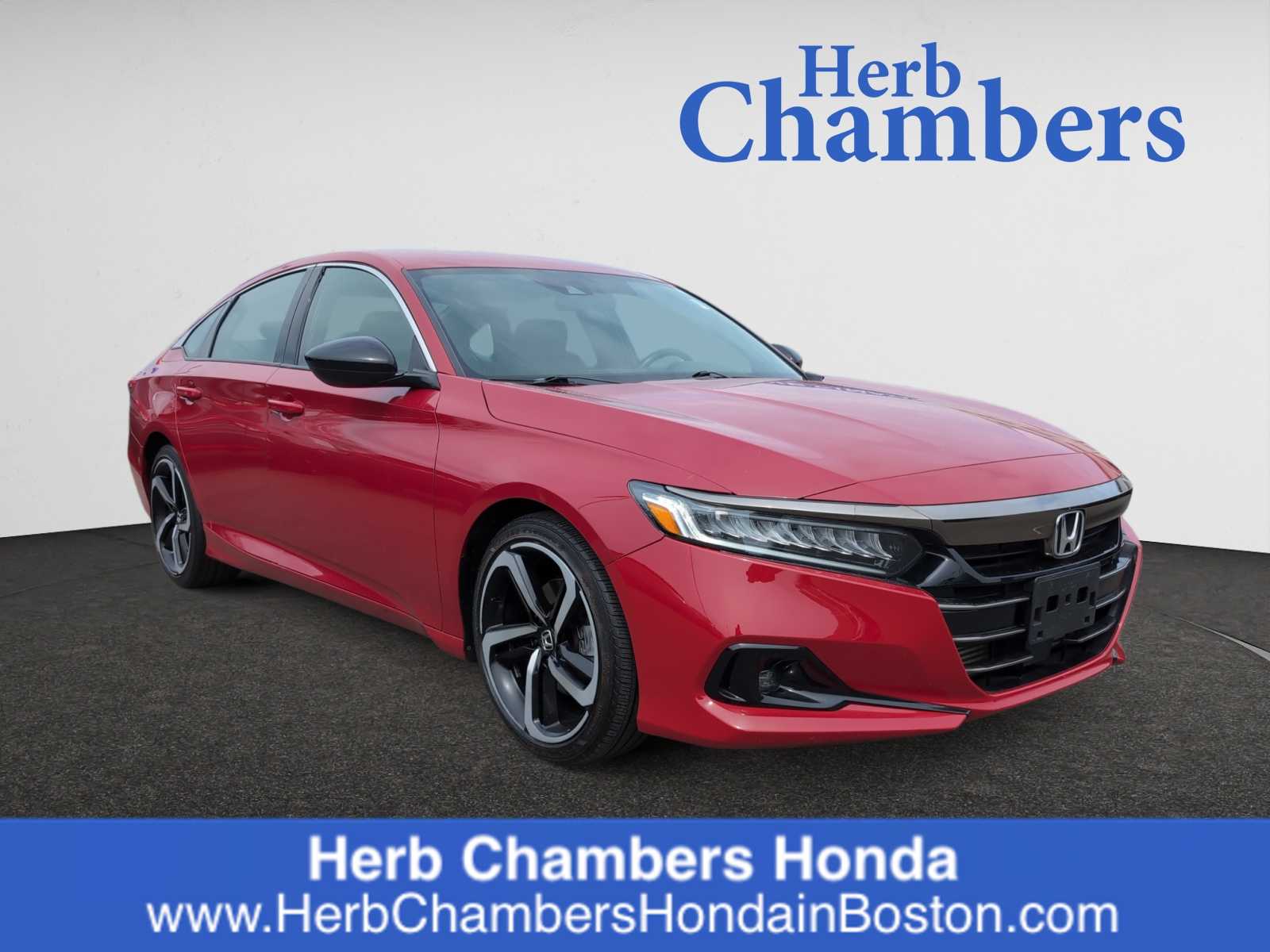used 2021 Honda Accord car, priced at $25,398