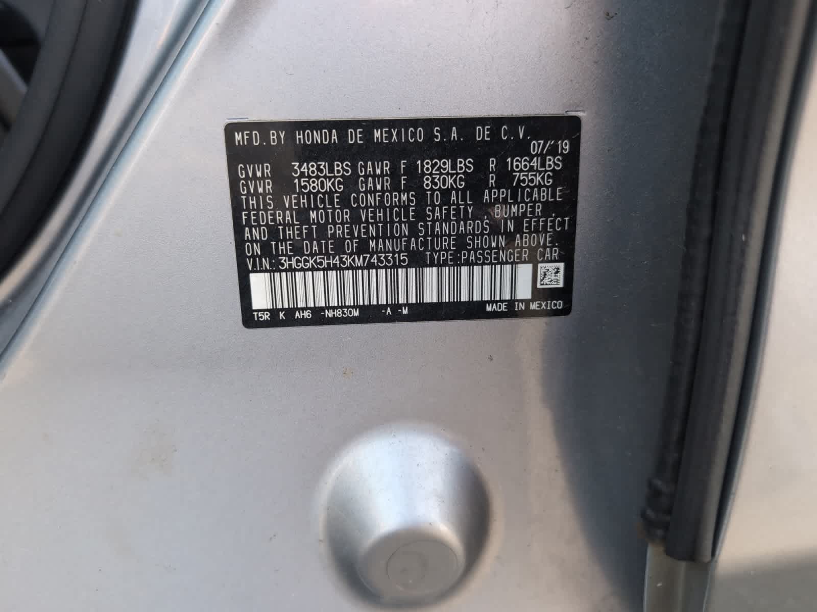 used 2019 Honda Fit car, priced at $16,298