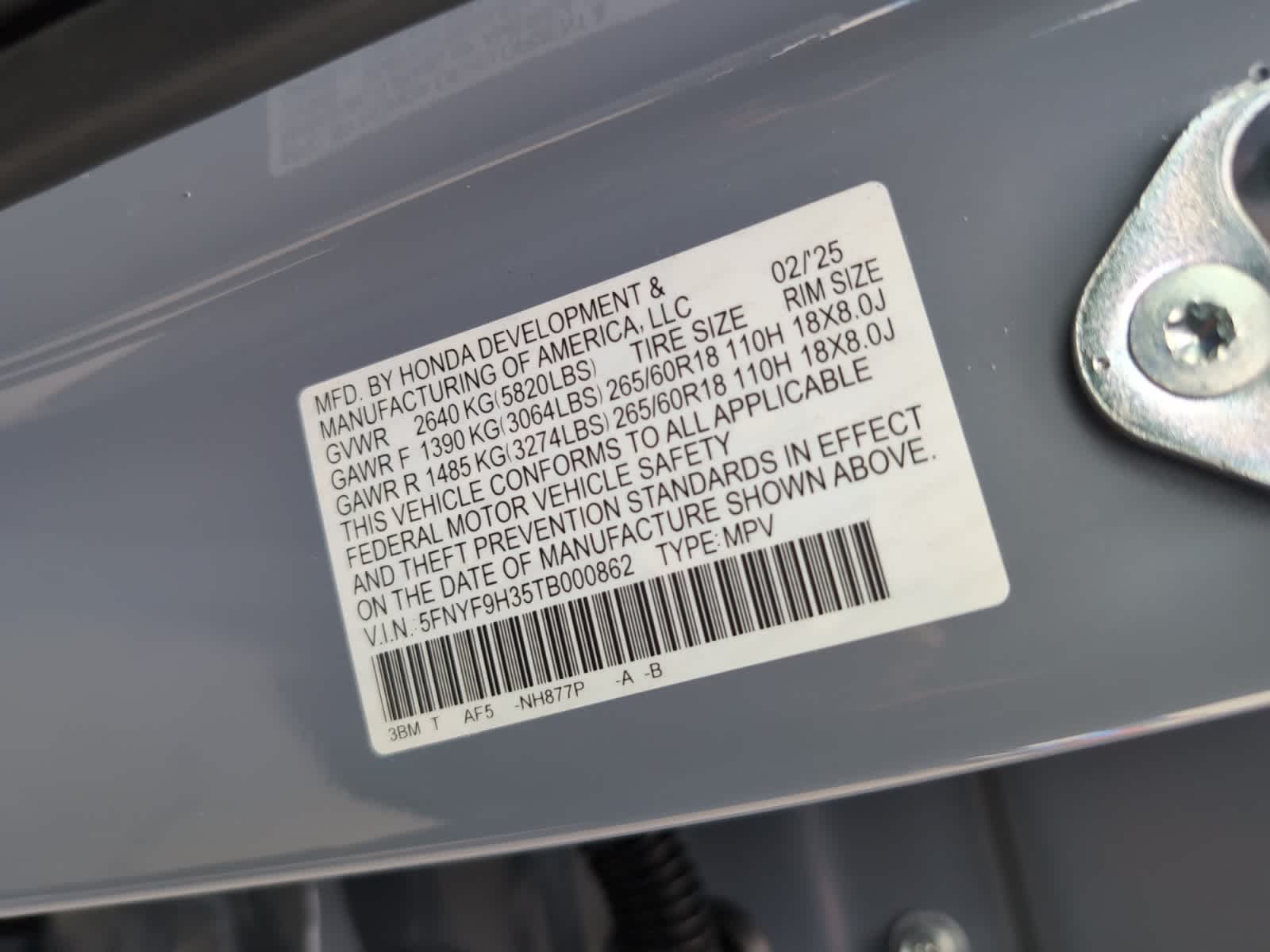 new 2026 Honda Passport car, priced at $47,355