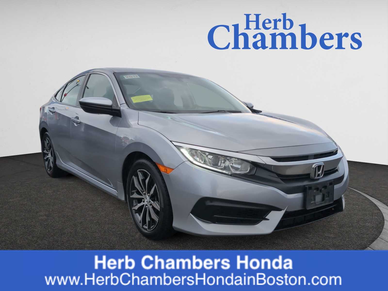 used 2017 Honda Civic car, priced at $17,498