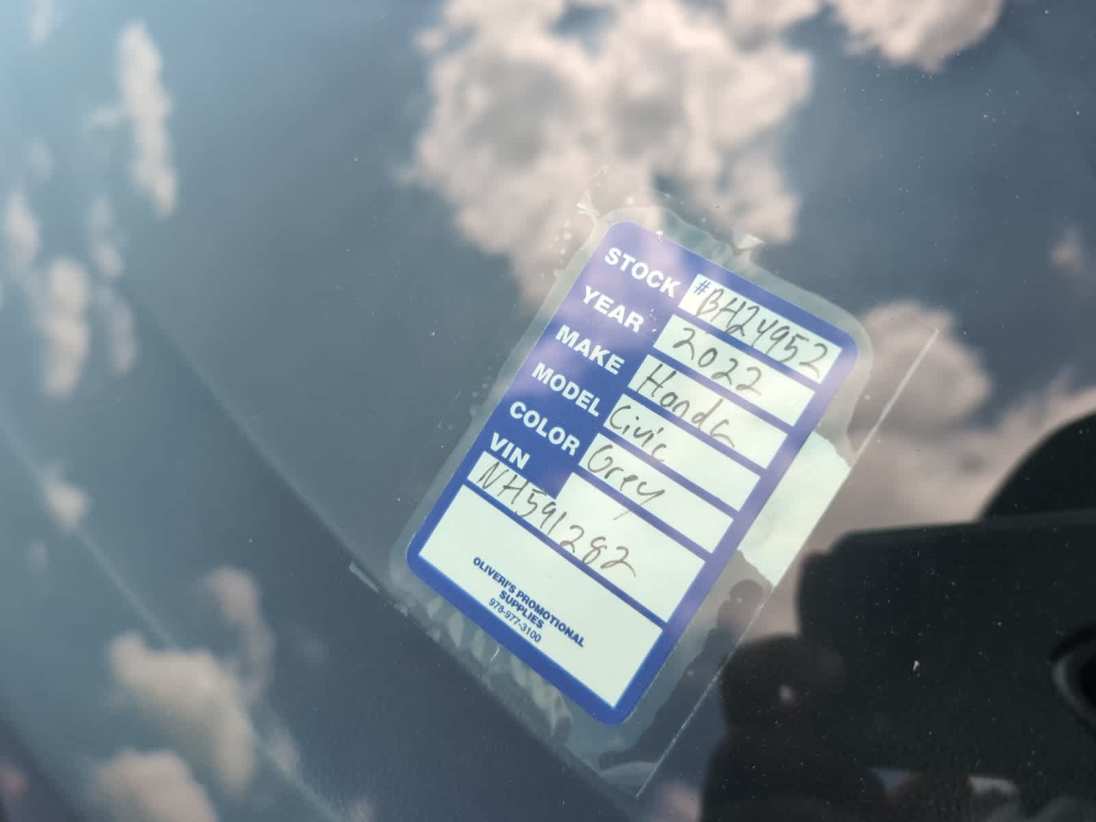 used 2022 Honda Civic car, priced at $24,298