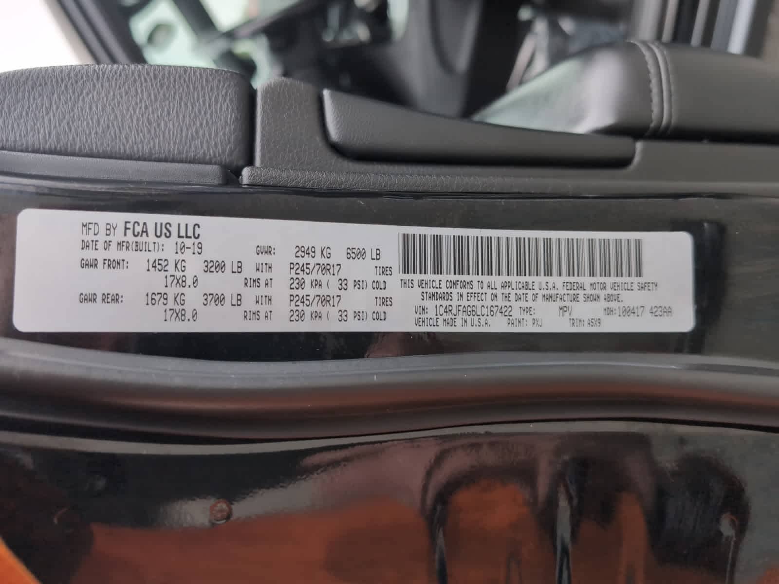 used 2020 Jeep Grand Cherokee car, priced at $18,998