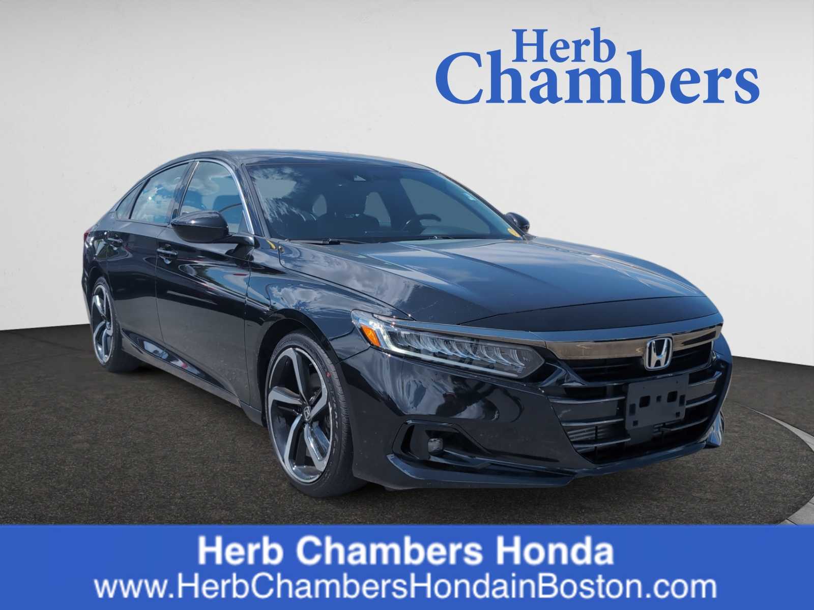 used 2021 Honda Accord car, priced at $24,698