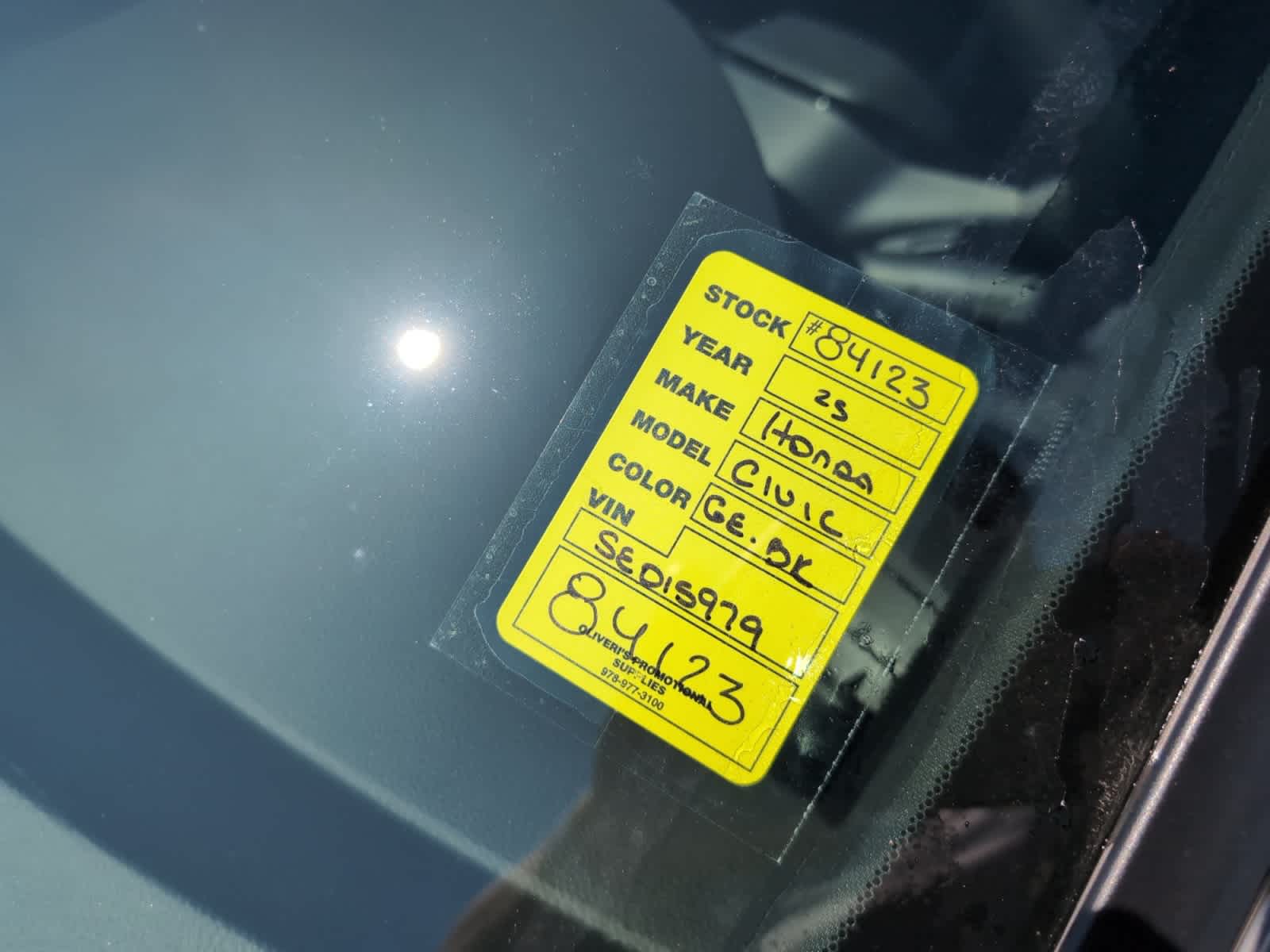 new 2025 Honda Civic car, priced at $29,055