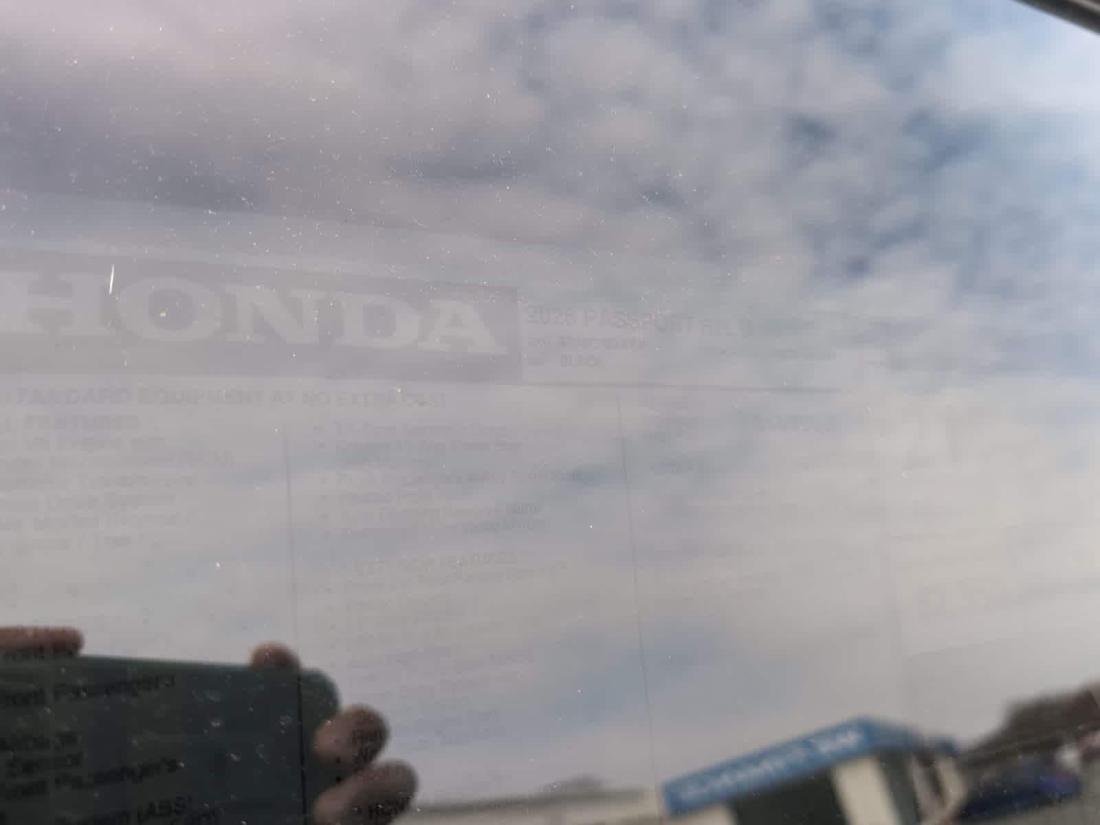 new 2026 Honda Passport car, priced at $47,355