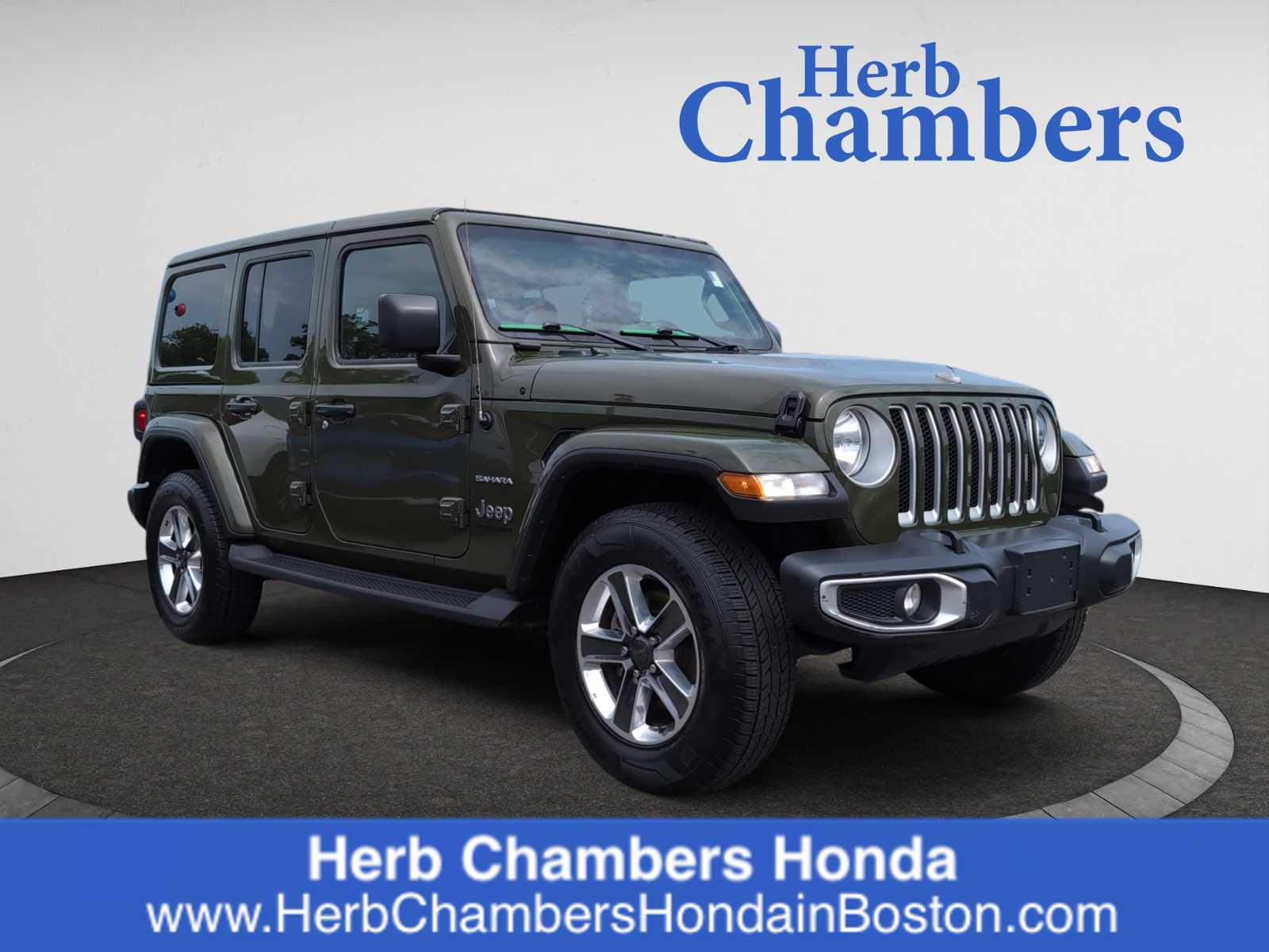 used 2023 Jeep Wrangler car, priced at $33,698