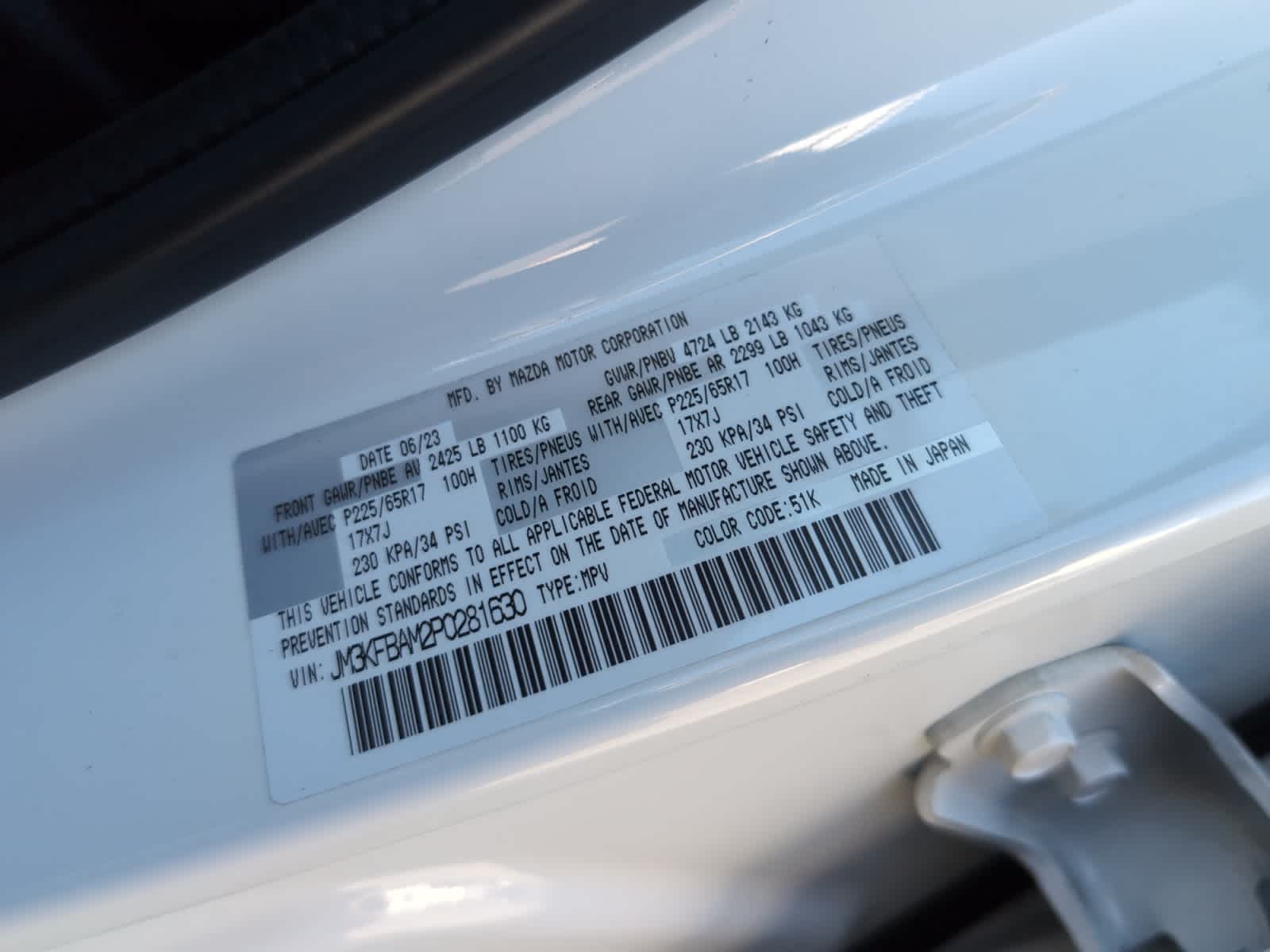 used 2023 Mazda CX-5 car, priced at $25,498