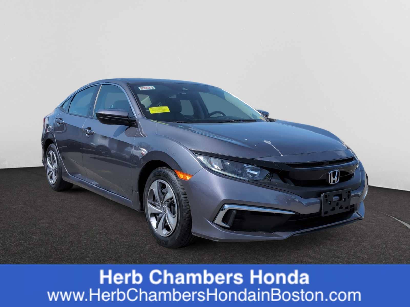 used 2021 Honda Civic car, priced at $21,498