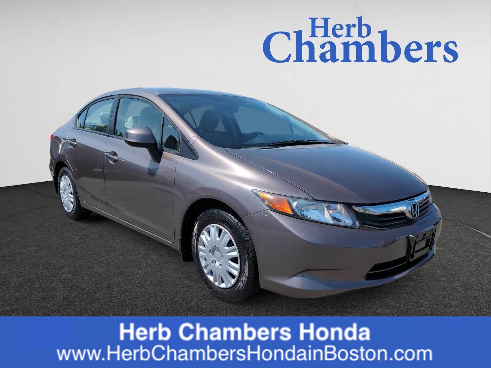 used 2012 Honda Civic car, priced at $14,498