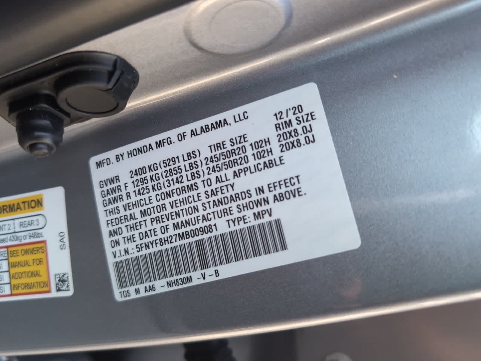 used 2021 Honda Passport car, priced at $24,998