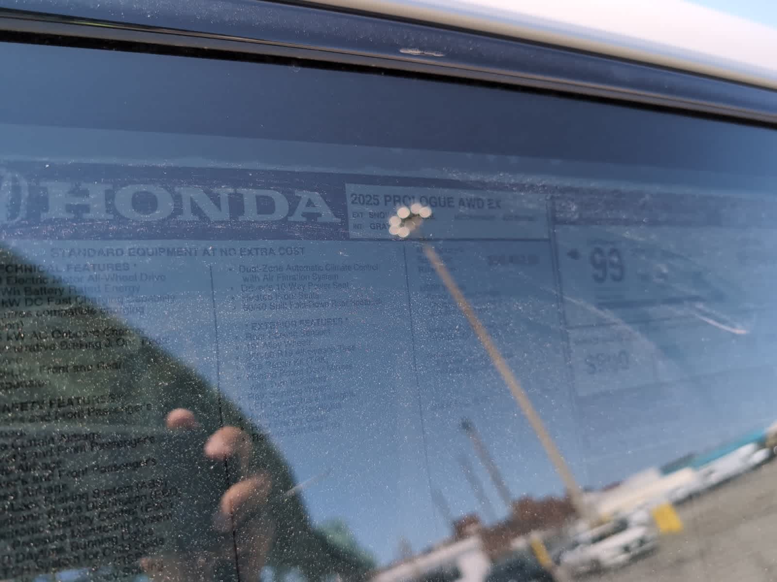 new 2025 Honda Prologue car, priced at $52,305