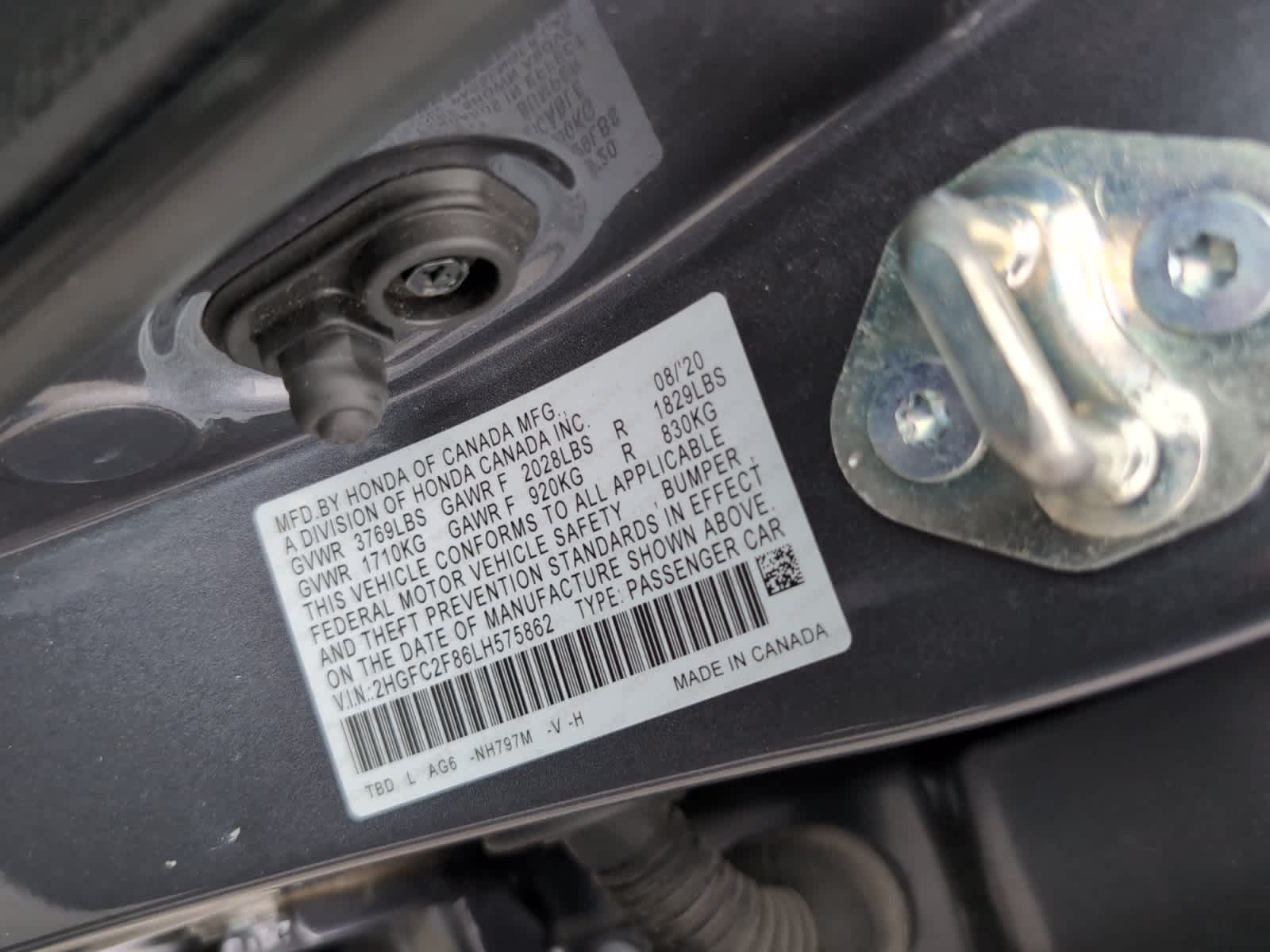used 2020 Honda Civic car, priced at $19,698