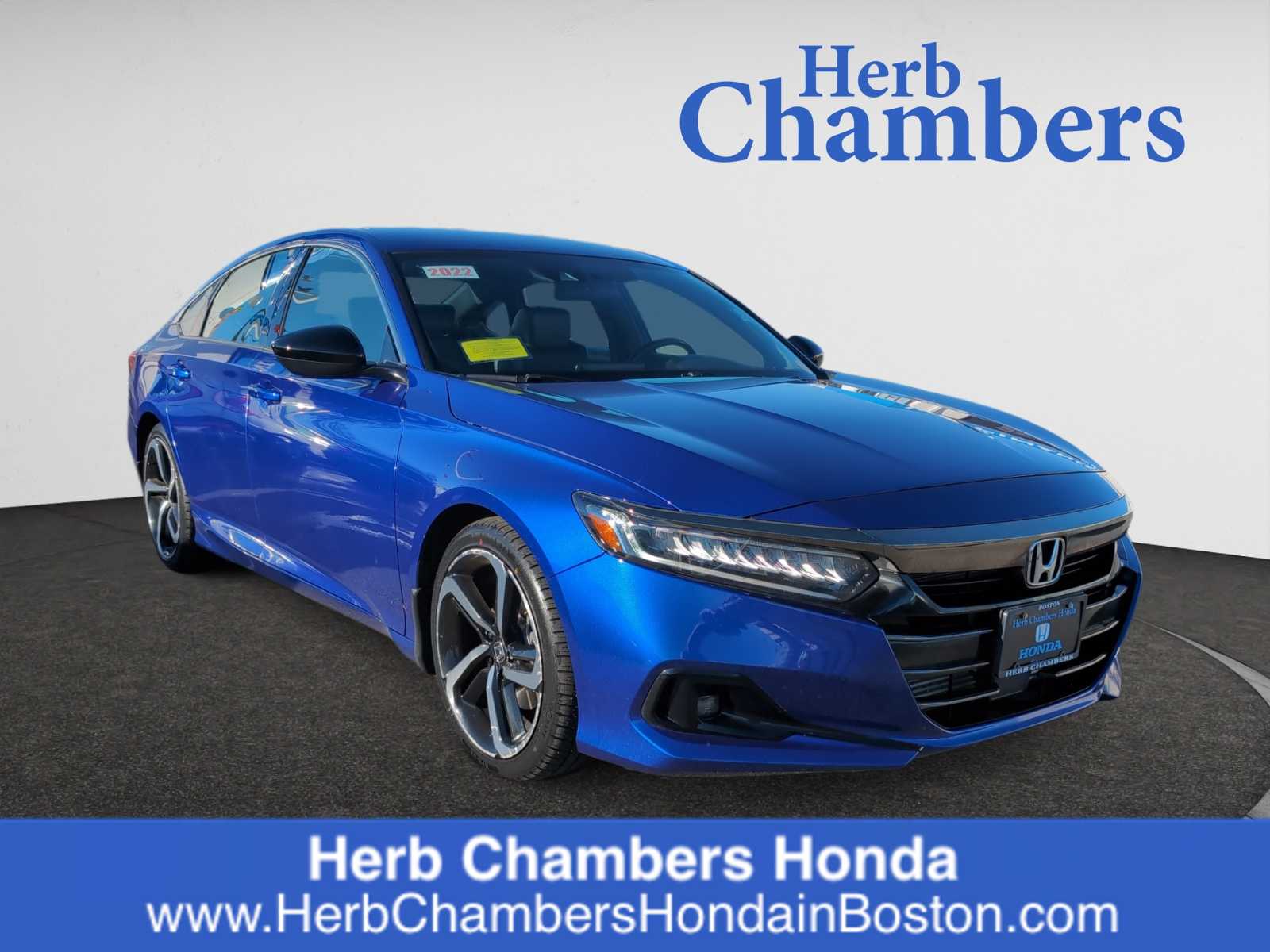 used 2022 Honda Accord car, priced at $26,698