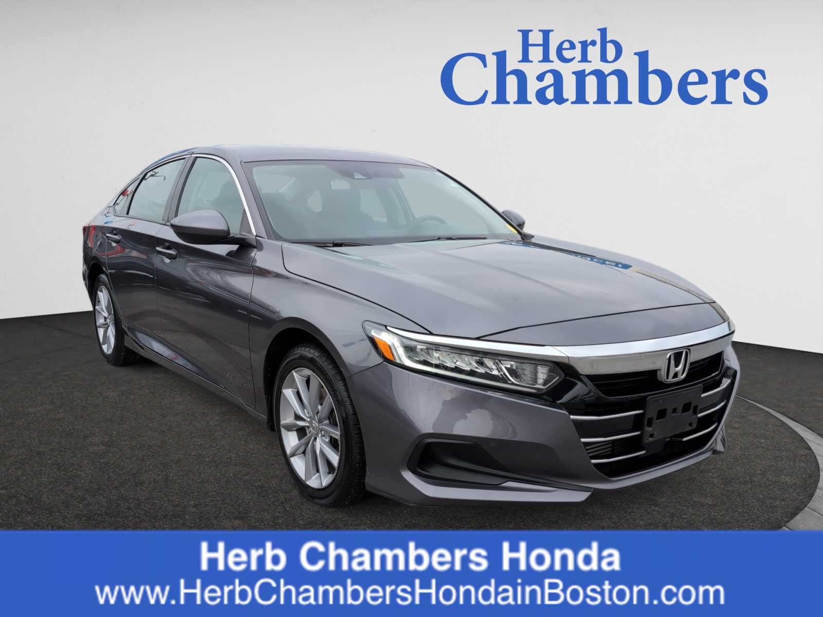 used 2021 Honda Accord car, priced at $24,898