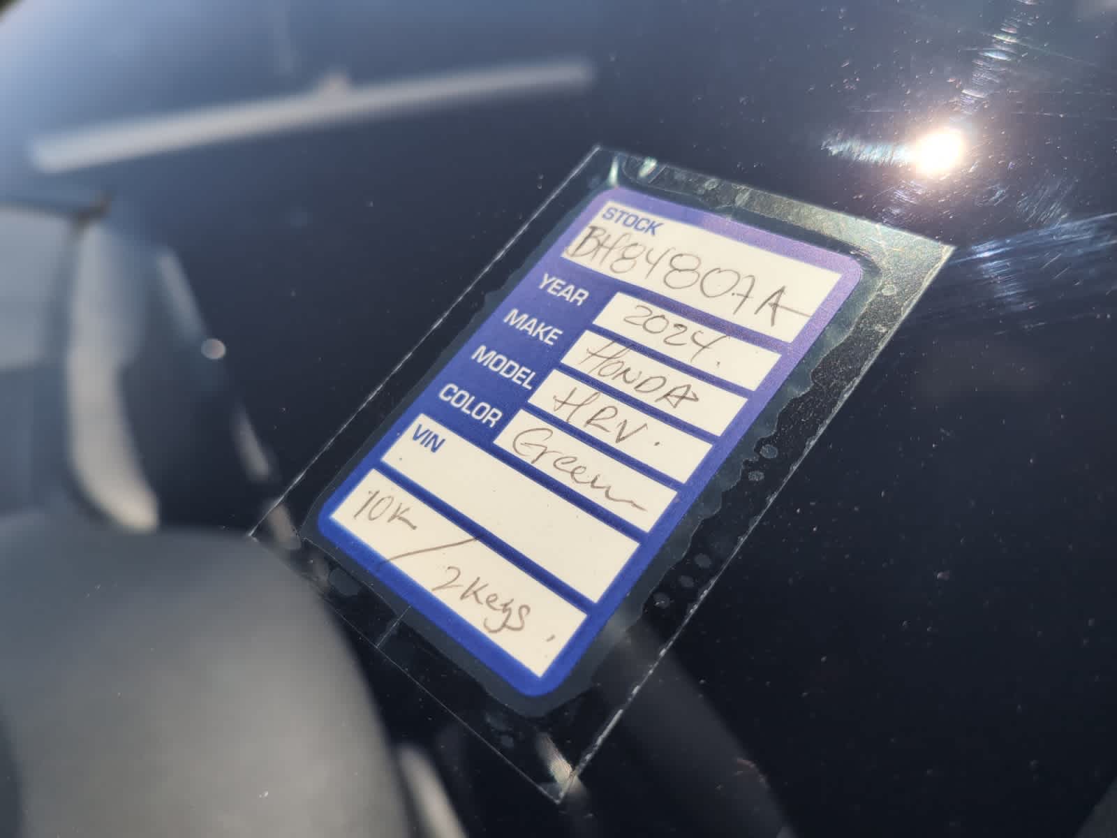 used 2024 Honda HR-V car, priced at $28,498