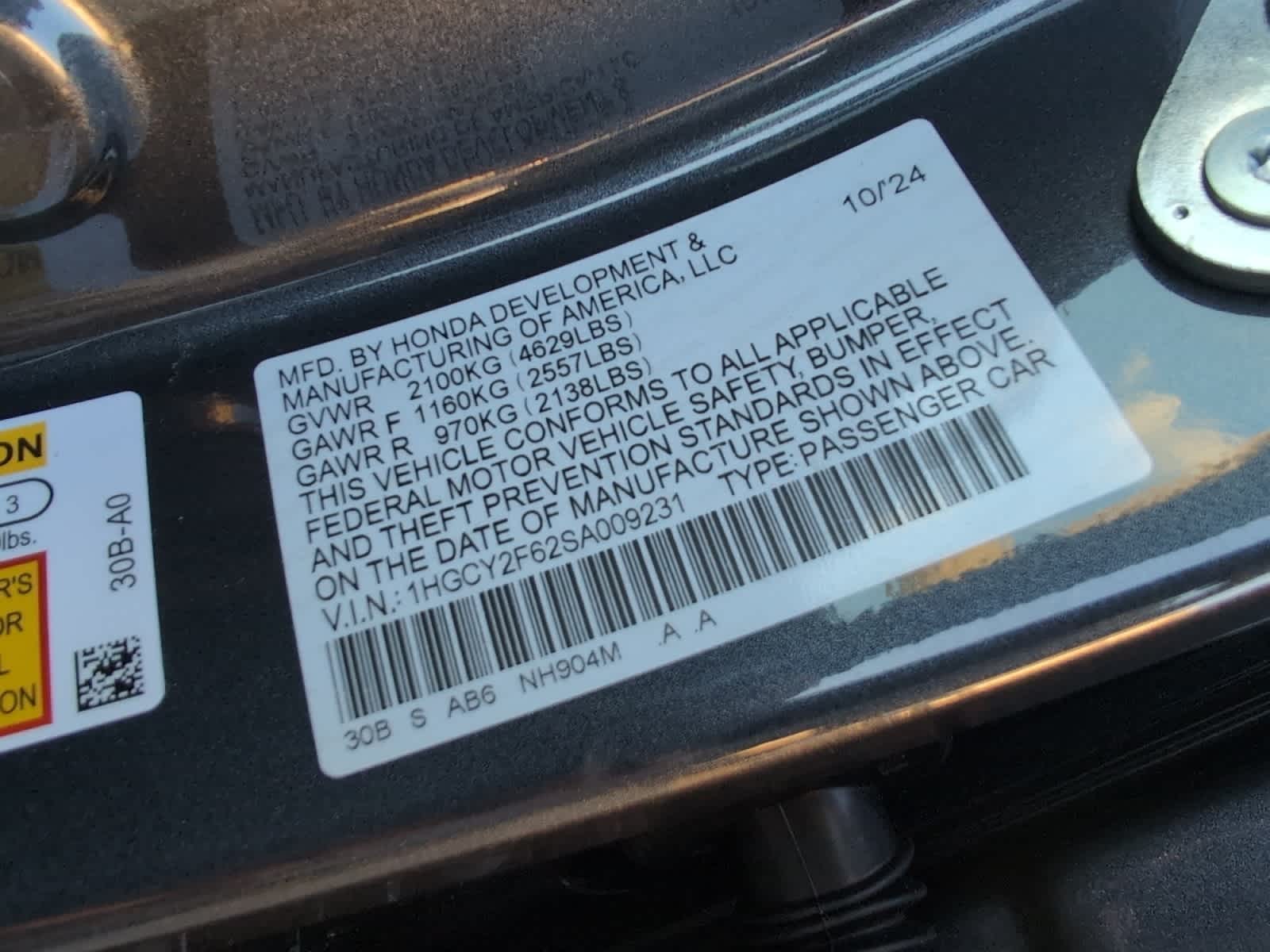 new 2025 Honda Accord Hybrid car, priced at $36,090