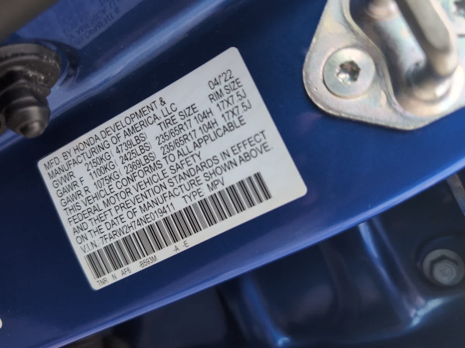 used 2022 Honda CR-V car, priced at $27,998