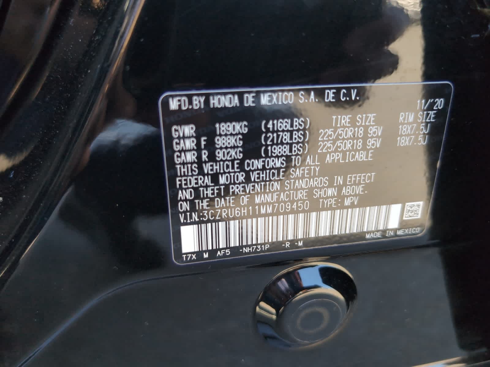 used 2021 Honda HR-V car, priced at $21,998