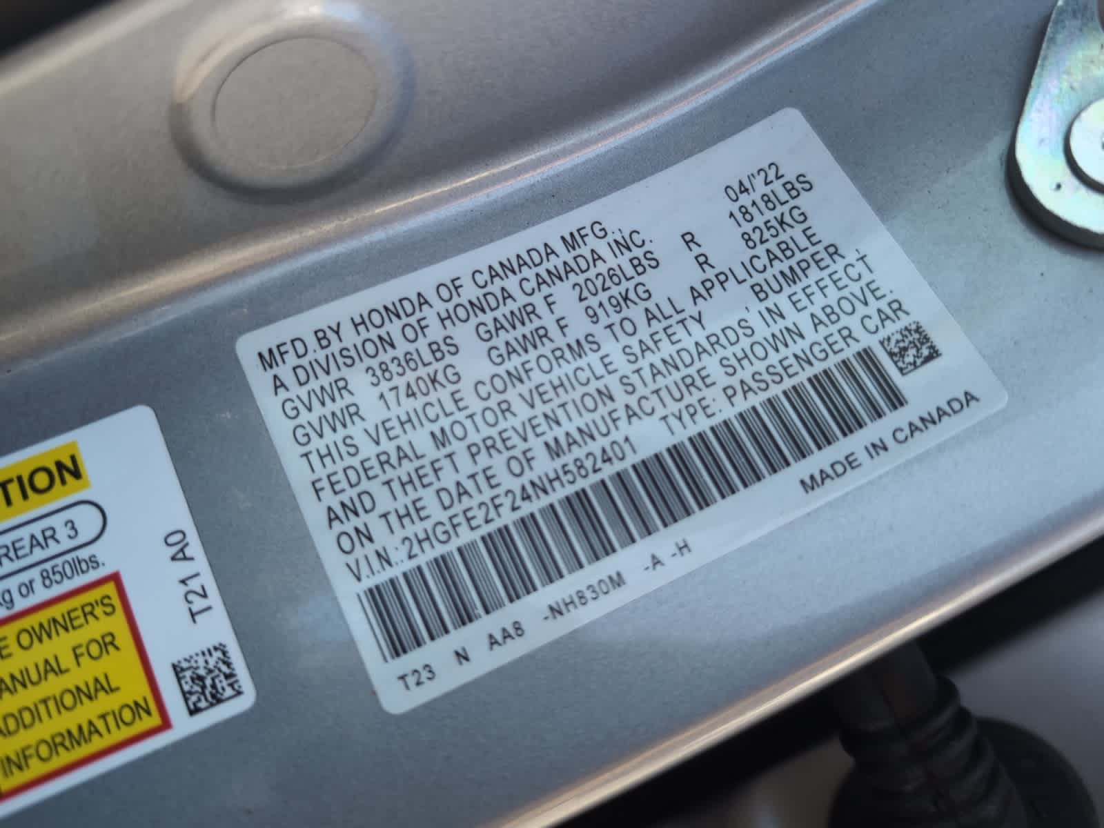 used 2022 Honda Civic car, priced at $22,498
