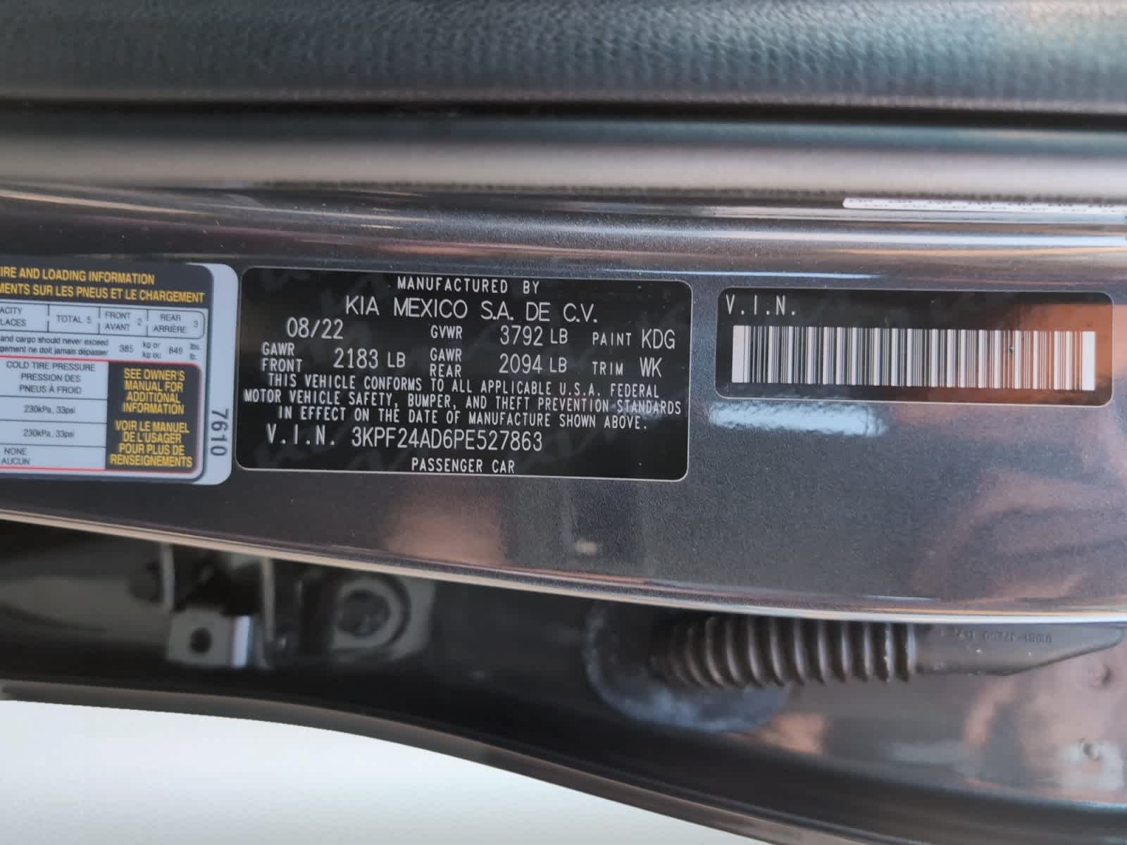 used 2023 Kia Forte car, priced at $19,998