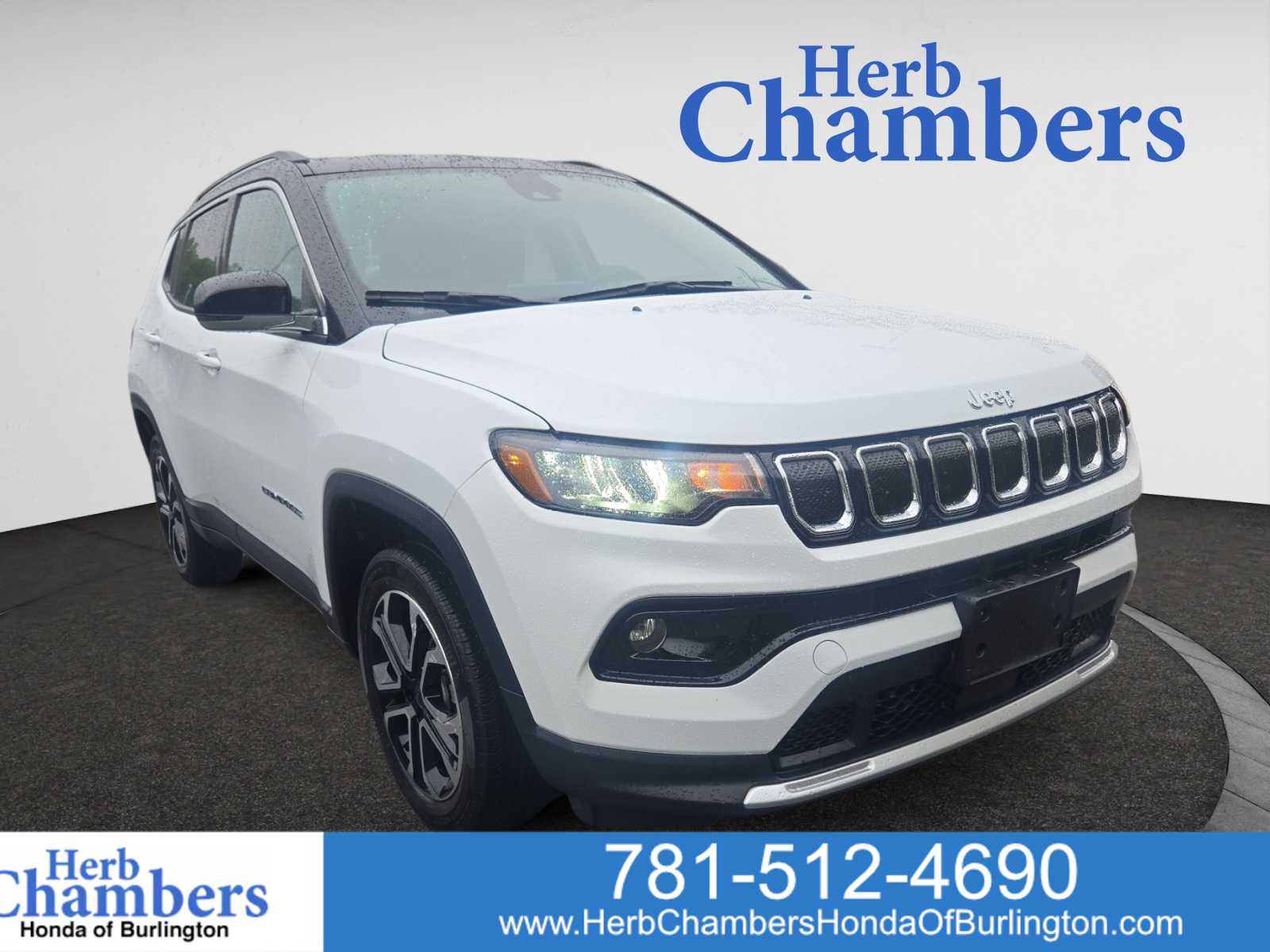 used 2022 Jeep Compass car, priced at $25,498