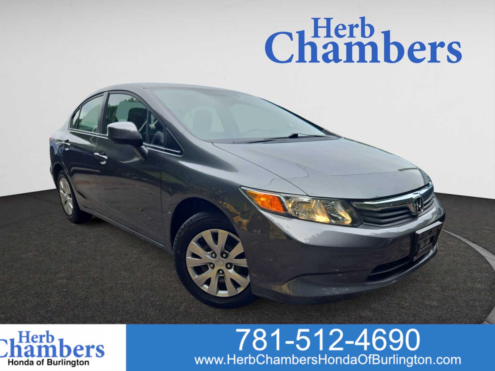 used 2012 Honda Civic car, priced at $13,998