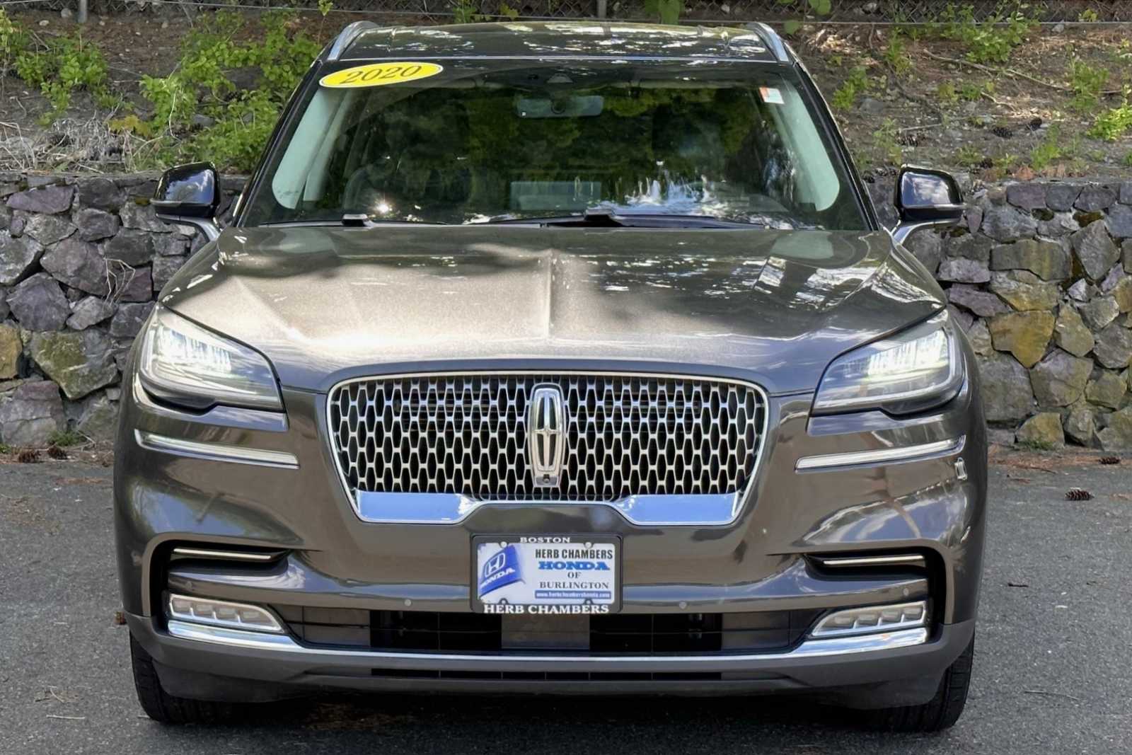 used 2020 Lincoln Aviator car, priced at $34,998